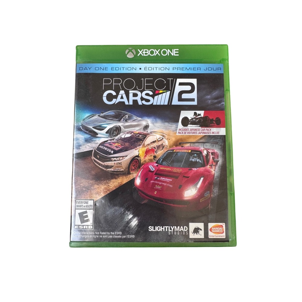 Project Cars 2 Day One Edition Xbox One Racing Game Rated For Everyone